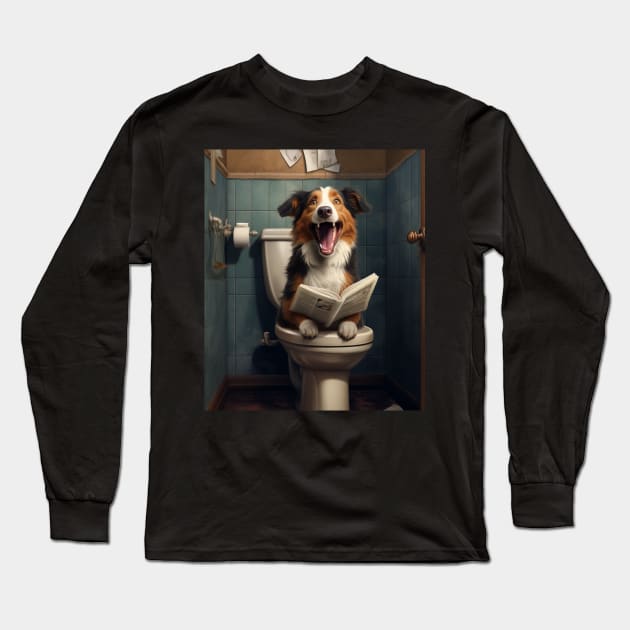 The Enlightened Canine Long Sleeve T-Shirt by vk09design